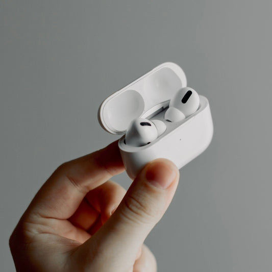 Airpods Pro 2-(White/Black) with free silicone case