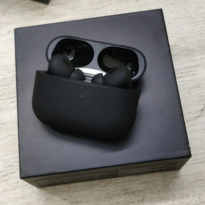 Airpods Pro 2- Black Edition with free silicone case