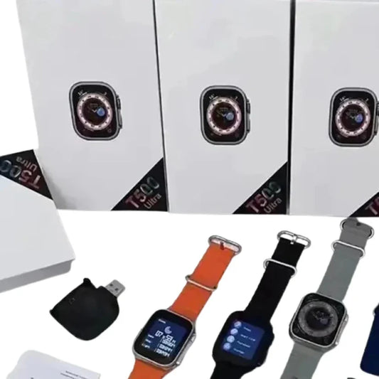T500 Ultra Smart Watch – Full Touchscreen Bluetooth Watch for Android & iOS