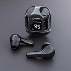 Air 31 TWS Transparent Earbuds – High Bass, Smart Display, Bluetooth 5.3