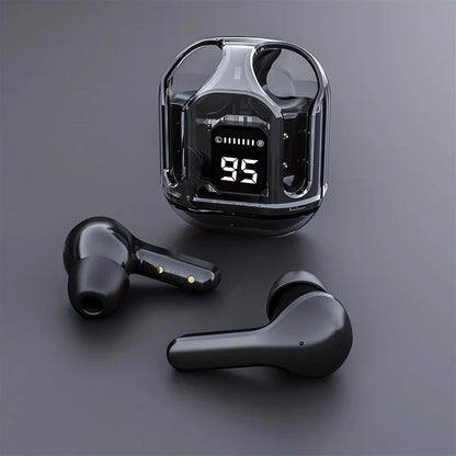 Air 31 TWS Transparent Earbuds – High Bass, Smart Display, Bluetooth 5.3