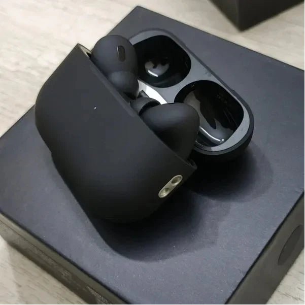 Airpods Pro 2- Black Edition with free silicone case