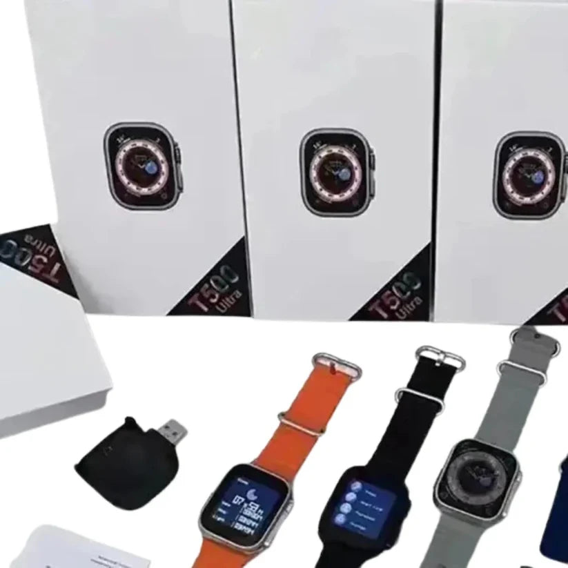 T500 Ultra Smart Watch – Full Touchscreen Bluetooth Watch for Android & iOS